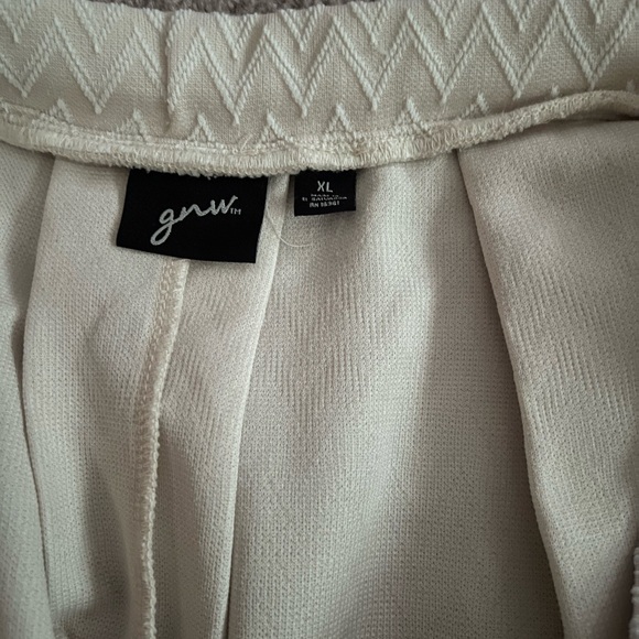 A-line pleated Skirt XL CHEVRON PRINT - Picture 7 of 8